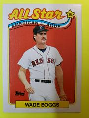 Wade Boggs [All Star] Baseball Cards 1989 Topps Tiffany Prices