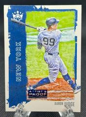 Aaron Judge [Artist Proof Blue] #76 Baseball Cards 2021 Panini Diamond Kings Prices