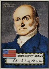 John Quincy Adams Baseball Cards 2009 Topps American Heritage Presidents Prices