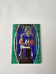 Tylan Wallace [Green] #RSW-TWA Football Cards 2021 Panini Select Rookie Swatches Prices