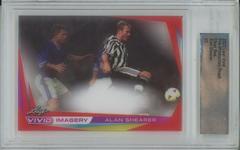 Alan Shearer [Red] #VI-AS1 Soccer Cards 2022 Leaf Vivid Imagery Prices