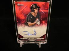 Druw Jones [Red] #PA-DJ Baseball Cards 2023 Bowman Sterling Prospect Autograph Prices