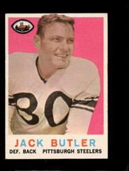 Jack Butler #22 Football Cards 1959 Topps Prices