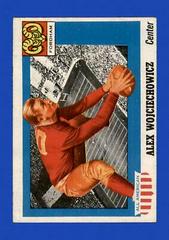 Alex Wojciechowicz Football Cards 1955 Topps All American Prices