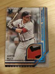 Austin Riley [Sapphire] #MMR-ARI Baseball Cards 2023 Topps Museum Collection Meaningful Materials Relics Prices