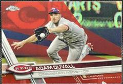 Adam Duvall [Red] #174 Baseball Cards 2017 Topps Chrome Prices