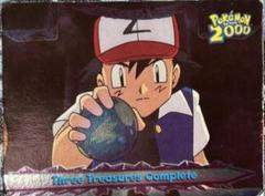 Three Treasures Complete [Foil] #60 Pokemon 2000 Topps Movie Prices