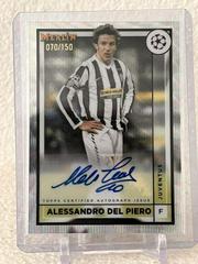 Alessandro Del Piero [Wave] #AC-ADP Soccer Cards 2022 Topps Merlin Chrome UEFA Club Competitions Autographs Prices