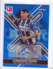Alessandro Schopf [Blue] #BCA-ASC Soccer Cards 2021 Topps Finest Bundesliga Autographs Prices