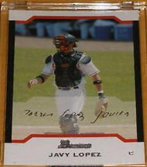 Javy Lopez #74 Baseball Cards 2004 Bowman Prices