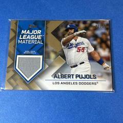 Albert Pujols [Gold] #MLM-AP Baseball Cards 2022 Topps Major League Material Relics Prices