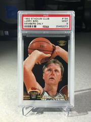 Larry Bird [Members Only] #194 Basketball Cards 1992 Stadium Club Prices