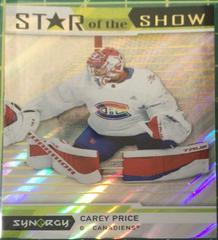Carey Price Hockey Cards 2022 Upper Deck Synergy Star Of The Show Prices