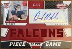 Desmond Ridder #PGS-DR Football Cards 2022 Panini Certified Piece of the Game Signatures Prices