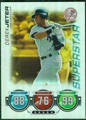 Derek Jeter [Gold Foil] Baseball Cards 2010 Topps Attax Prices