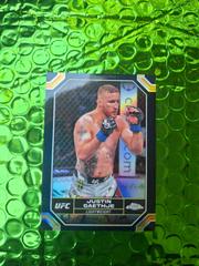 Justin Gaethje [Black Refractor] #104 Ufc Cards 2024 Topps Chrome UFC Prices