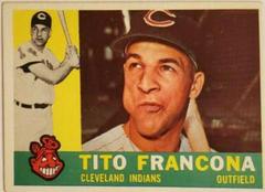 Tito Francona #30 Baseball Cards 1960 Topps Prices
