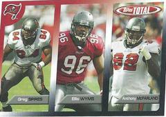 Anthony McFarland, Ellis Wyms, Greg Spires Football Cards 2005 Topps Total Prices
