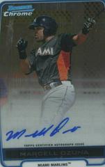 Marcell Ozuna [Autograph] #BCAMO Baseball Cards 2012 Bowman Chrome Prospects Prices