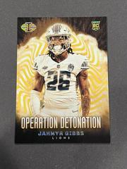 Jahmyr Gibbs [Gold] #20 Football Cards 2023 Panini Illusions Operation Detonation Prices