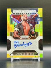 Santos Escobar [Gold Prizm] Wrestling Cards 2022 Panini Prizm WWE Sensational Signatures Prices