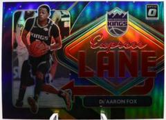 De'Aaron Fox [Purple Prizm] #5 Basketball Cards 2020 Panini Donruss Optic Express Lane Prices