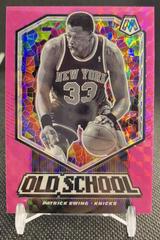 Patrick Ewing [Pink Fluorescent] Basketball Cards 2019 Panini Mosaic Old School Prices