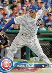 Anthony Rizzo [Pinstripes] #50 Baseball Cards 2018 Topps Prices