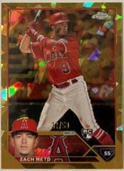Zach Neto [Gold] #USCS116 Baseball Cards 2023 Topps Chrome Update Sapphire Prices
