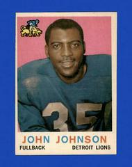 John Henry Johnson #44 Football Cards 1959 Topps Prices