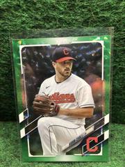 Aaron Civale [Green Foil] #US113 Baseball Cards 2021 Topps Update Prices