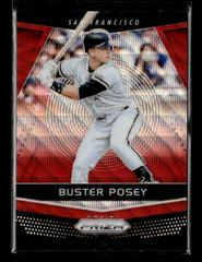 Buster Posey [Ruby Wave] Baseball Cards 2018 Panini Chronicles Prizm Prices