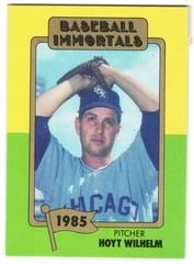 Hoyt Wilhelm #196 Baseball Cards 1980 Baseball Immortals Prices