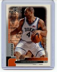 Carlos Boozer #201 Basketball Cards 2002 Upper Deck MVP Prices