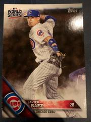 Javier Baez Baseball Cards 2016 Topps Chicago Cubs World Series Champions Prices