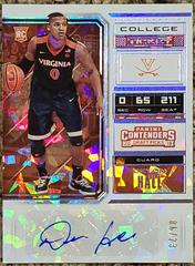 Devon Hall [Autograph Cracked Ice] Basketball Cards 2018 Panini Contenders Draft Picks Prices