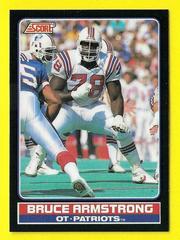 Bruce Armstrong Football Cards 1990 Panini Score Young Superstars Prices