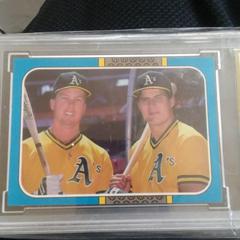 Canseco, McGwire #40 Baseball Cards 1987 Donruss Highlights Prices