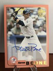 Aaron Boone [Peach] #FFA-AB Baseball Cards 2017 Topps Archives Fan Favorites Autographs Prices