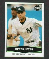 Derek Jeter #9 Baseball Cards 2004 Upper Deck Vintage Prices
