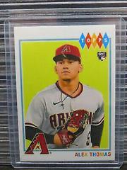 Alek Thomas #21 Baseball Cards 2022 Topps Brooklyn Collection Prices