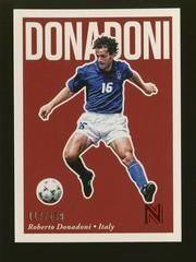 Roberto Donadoni [Red] #19 Soccer Cards 2017 Panini Nobility Prices