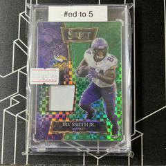 Irv Smith Jr. [Green] #SS-ISM Football Cards 2021 Panini Select Swatches Prices