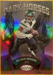 Elijah Moore [Purple] #DH-10 Football Cards 2022 Panini Certified Dark Horses Prices