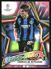 Charles De Ketelaere #FS-08 Soccer Cards 2021 Topps UEFA Champions League Future Stars Prices