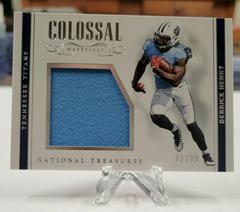 Derrick Henry Football Cards 2018 National Treasures Colossal Materials Prices