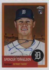 Spencer Torkelson [Orange] #CPA-ST Baseball Cards 2022 Topps Chrome Platinum Anniversary Autographs Prices