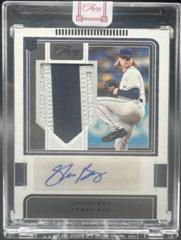 Shane Baz [Jersey Autograph Black] #103 Baseball Cards 2022 Panini Three and Two Prices
