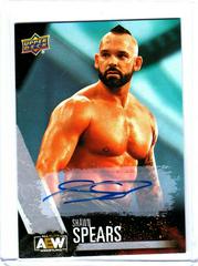 Shawn Spears [Autograph] #3 Wrestling Cards 2021 Upper Deck AEW Prices