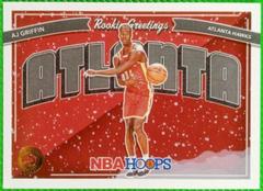 AJ Griffin [Winter] Basketball Cards 2022 Panini Hoops Rookie Greetings Prices